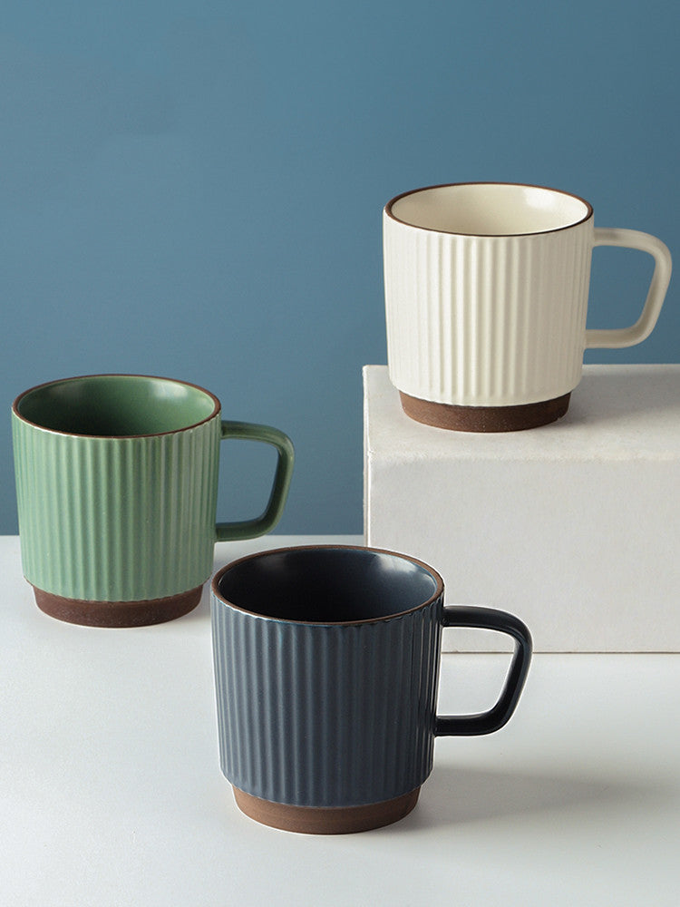 Taza de Café de Cerámica Retro Japonesa - Estilo Nórdico