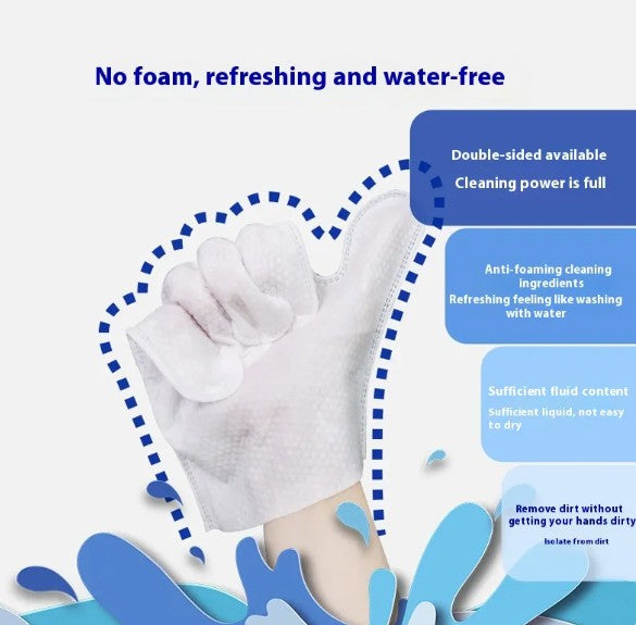 Guantes de Limpieza Sin Baño para Mascotas