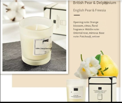 Velas aromáticas Premium