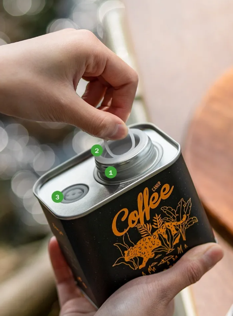 Latas Premium para cafe