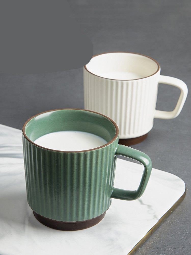 Taza de Café de Cerámica Retro Japonesa - Estilo Nórdico