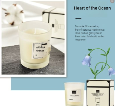 Velas aromáticas Premium
